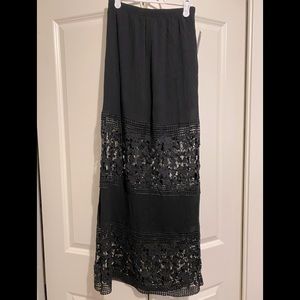 Black skirt